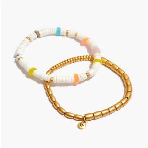 Madewell Puka Shell Stretch Bracelet Set 🐚